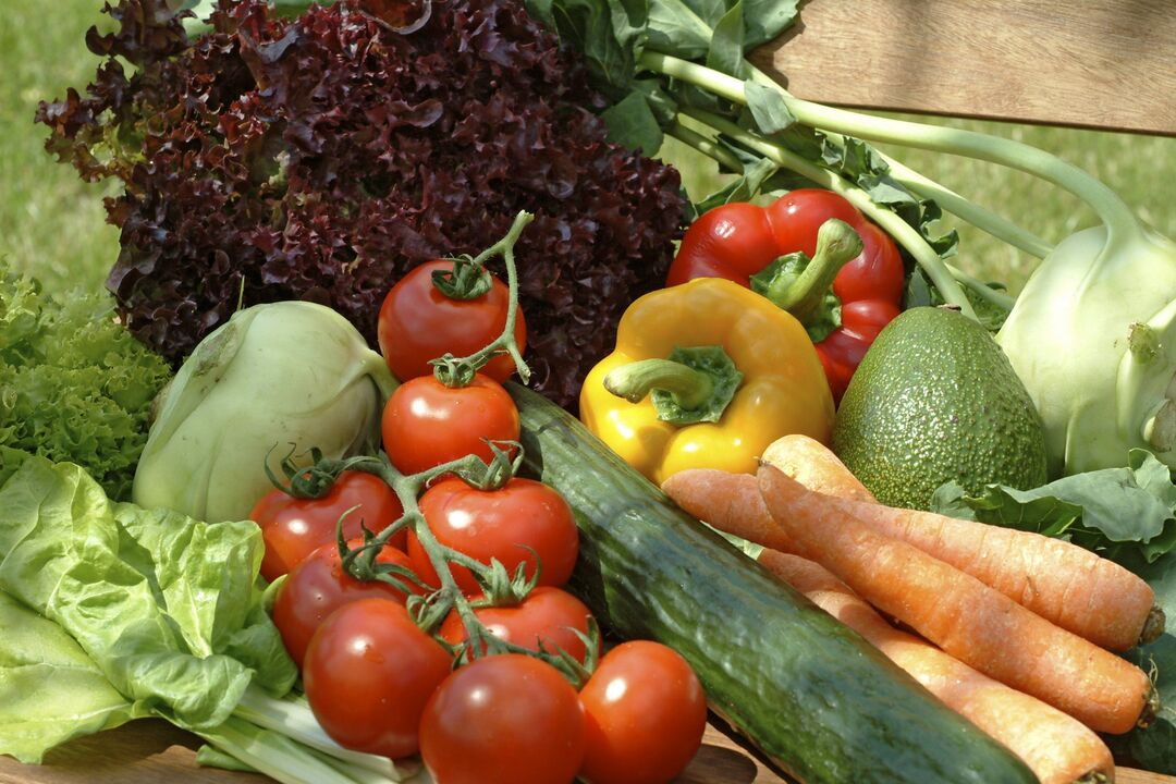 Gemüse für eine pflanzliche Ernährung